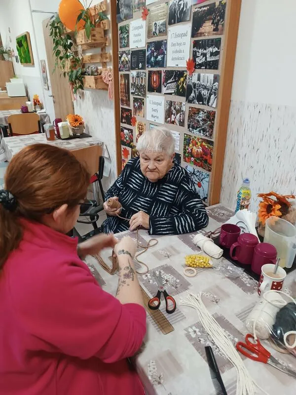 Macrame andílci – fotografie 1