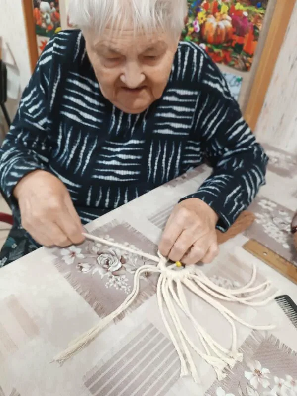 Macrame andílci – fotografie 2