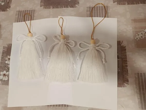 Macrame andílci – fotografie 7