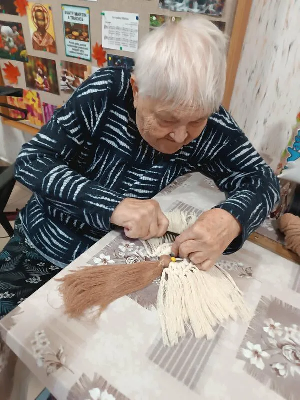 Macrame andílci – fotografie 5